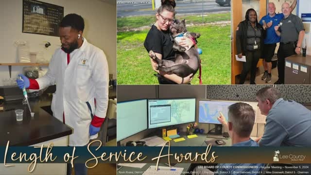 County honors employees with 925 years of collective service awards