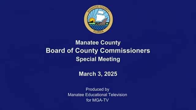 Manatee County Commissioners authorize joint meetings with Bradenton and Palmetto
