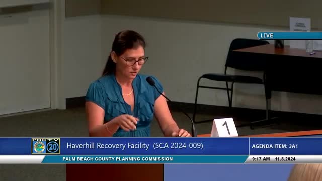 Residents urge Palm Beach County to reject recovery center proposal for neighborhood safety
