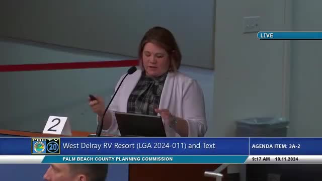 Delray Beach planning commission approves RV park in Ag Reserve near West Delray Park