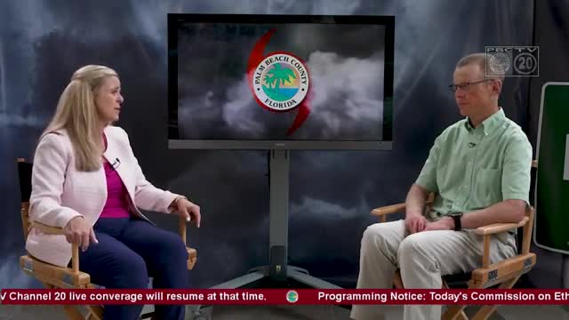 Mary Blakeney hosts Storm Watch from Governor's Hurricane Conference in Palm Beach