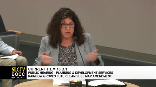 PGA Village leaders oppose Rainbow Groves development citing resident safety concerns