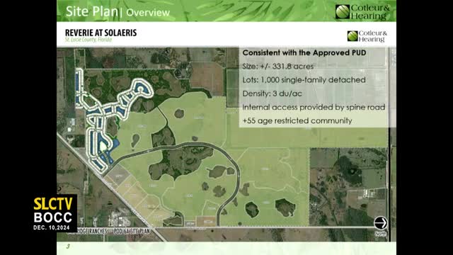 Commission approves 1000-unit age-restricted community in Saint Lucie County