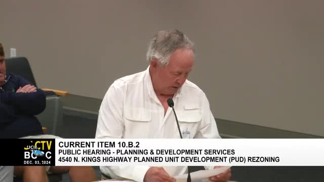 Developers debate stormwater connectivity and site plans at Cabo Rio meeting