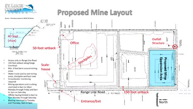 St Lucie County approves mining expansion with strict environmental monitoring conditions