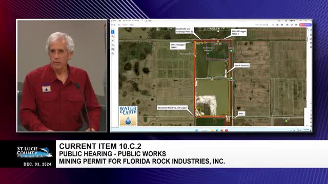 County Commissioners approve conditional mining project amid groundwater monitoring concerns