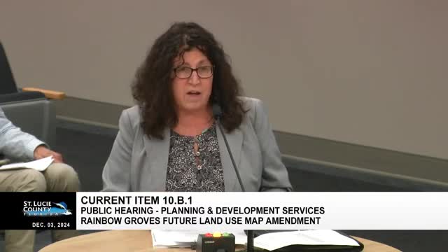 Doctor Summers raises concerns over PGA Village project during town hall meeting