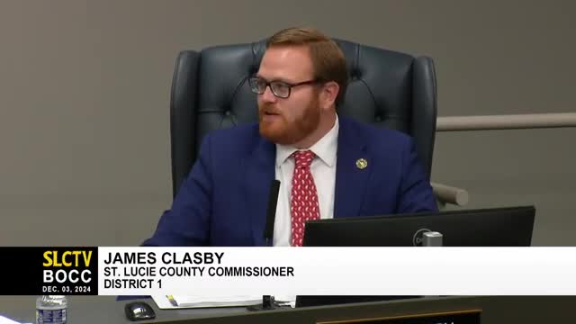County Commissioner advocates for industrial growth along FEC corridor