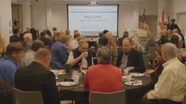 Volusia County hosts quarterly breakfast focusing on innovation and economic development