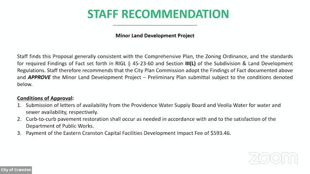 Ryan Almberg seeks zoning relief for family home in Cranston