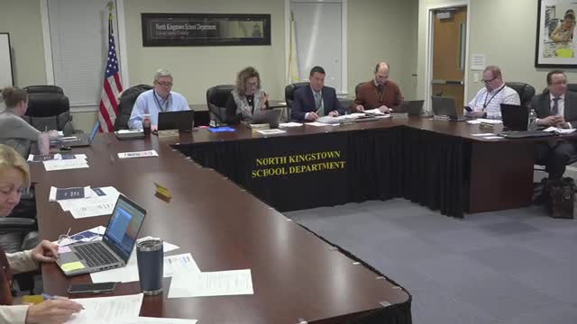 Director Jody Clark discusses K to 5 health curriculum adoption in North Kingstown