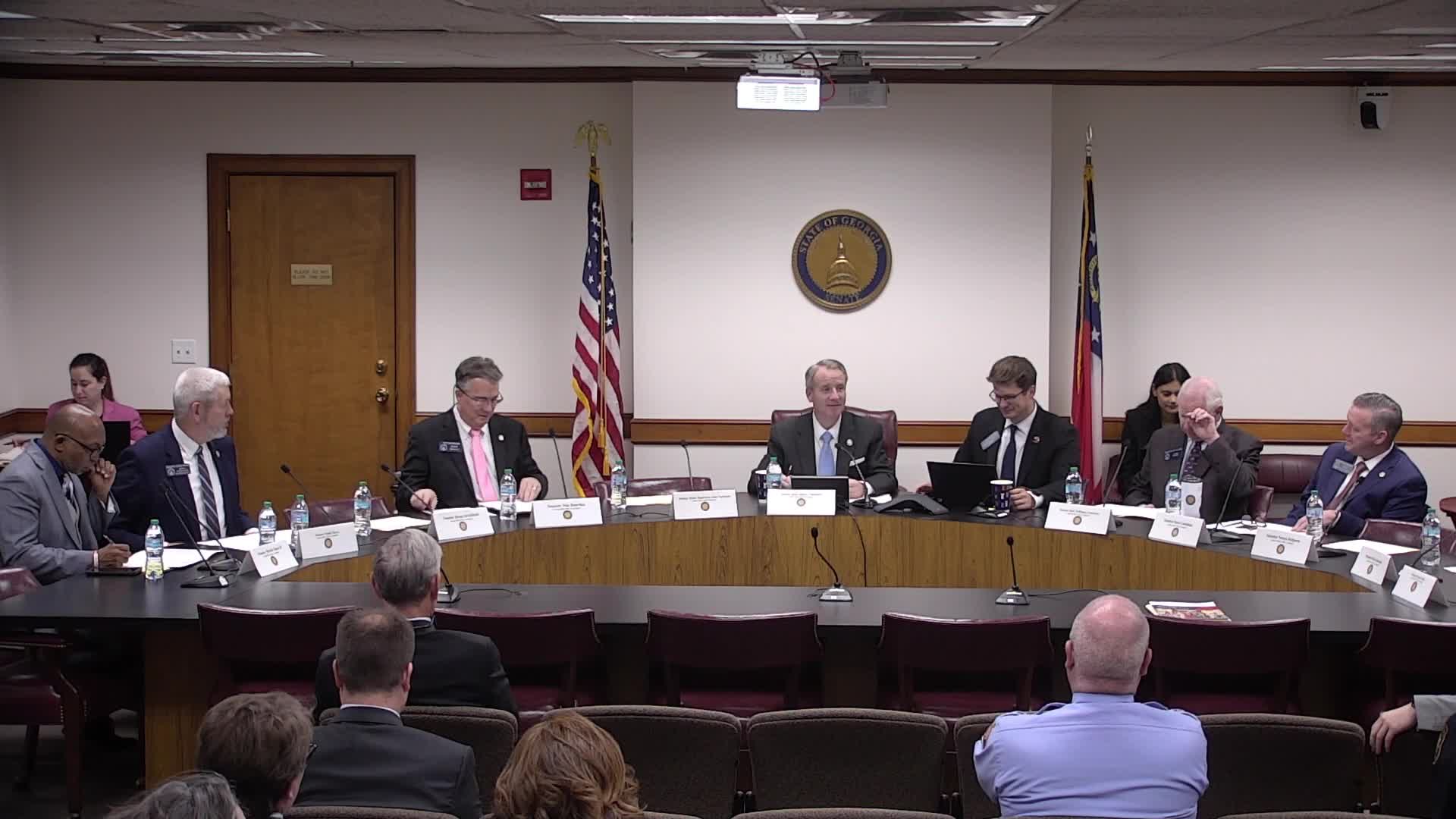 Georgia committee prepares for speed camera bill discussions during final meetings