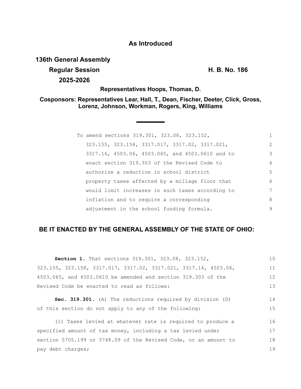 Ohio legislature revises tax reduction rules for manufactured and mobile home owners