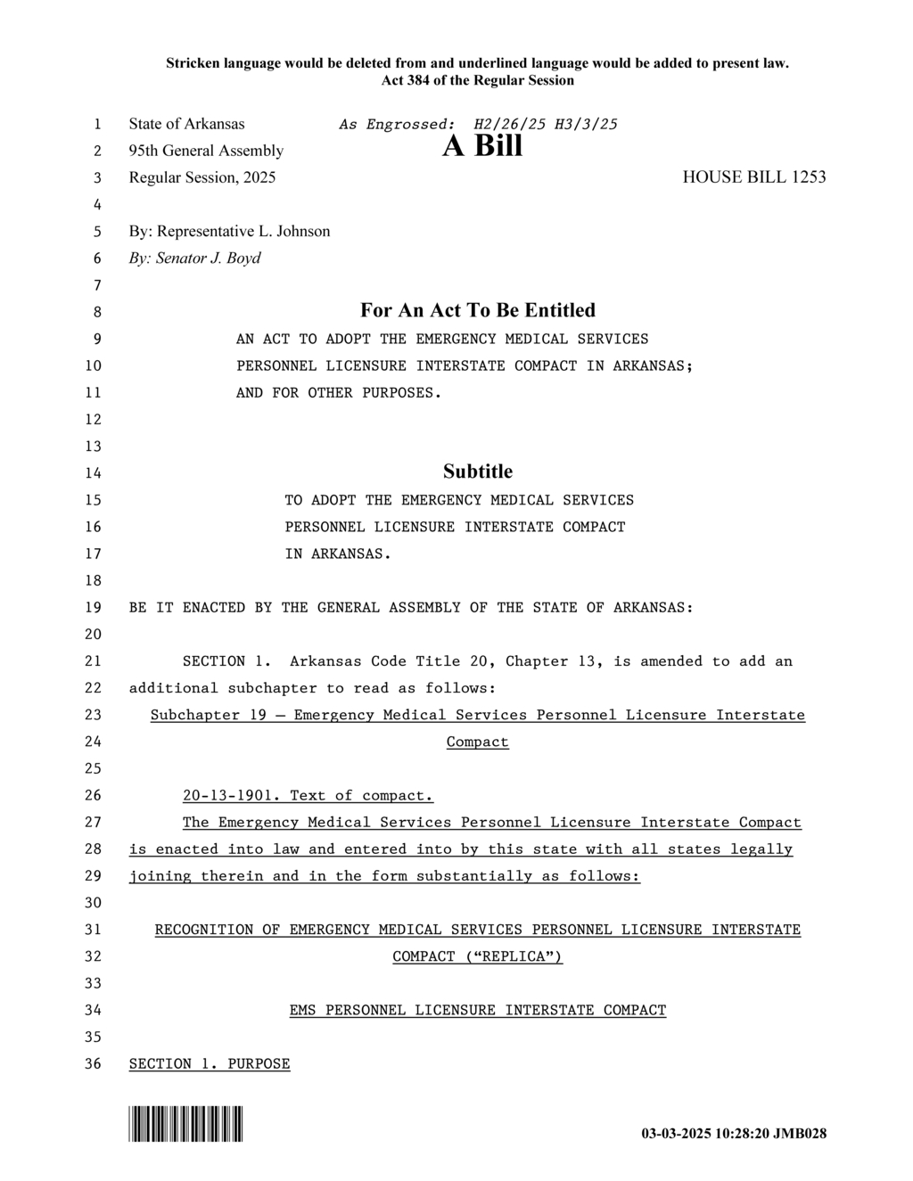 States approve EMS personnel licensure compact to enhance public health and safety