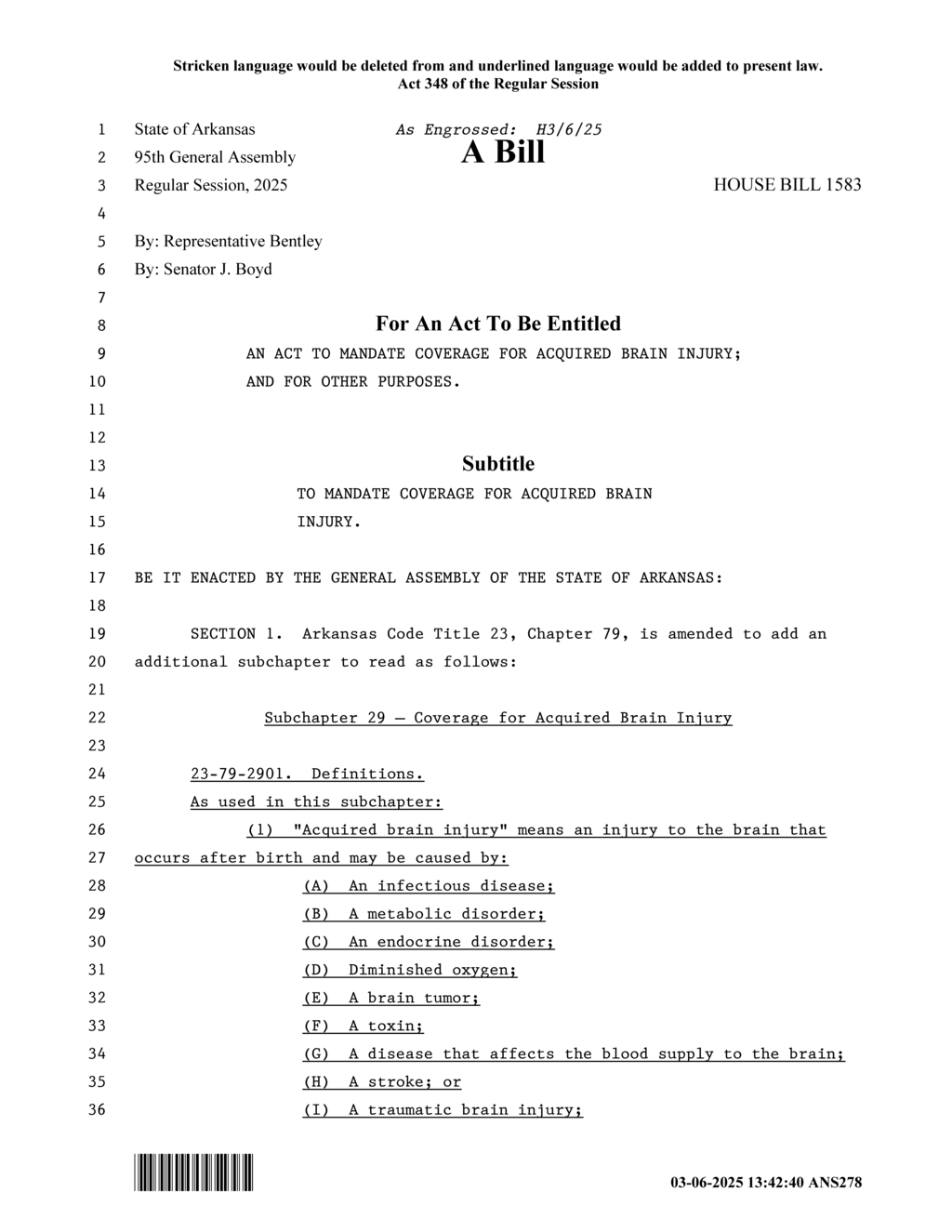 Arkansas Insurance Commissioner establishes expedited appeal process for treatment coverage