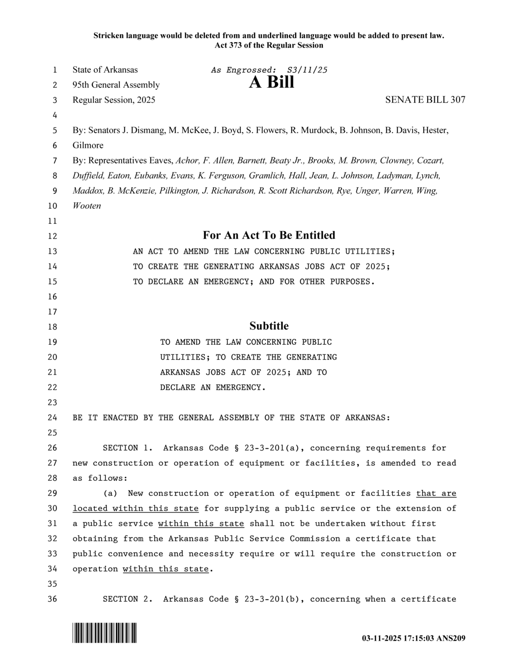 Arkansas revises notification rules for co-op rate changes