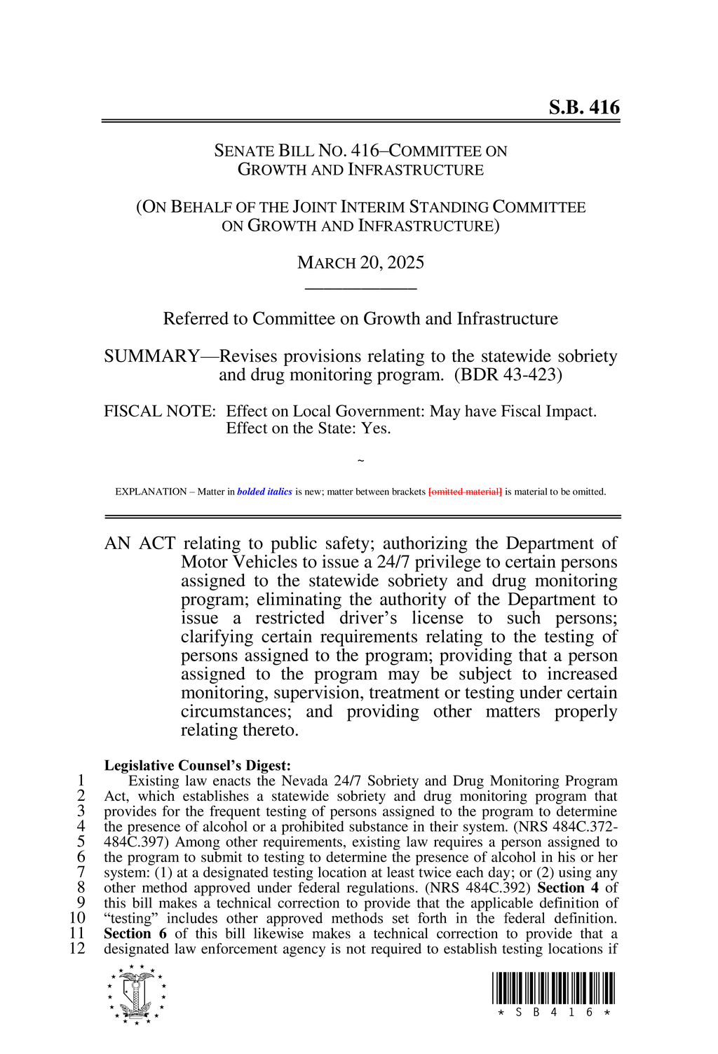 Nevada Department implements new ignition interlock device regulations for suspended licenses