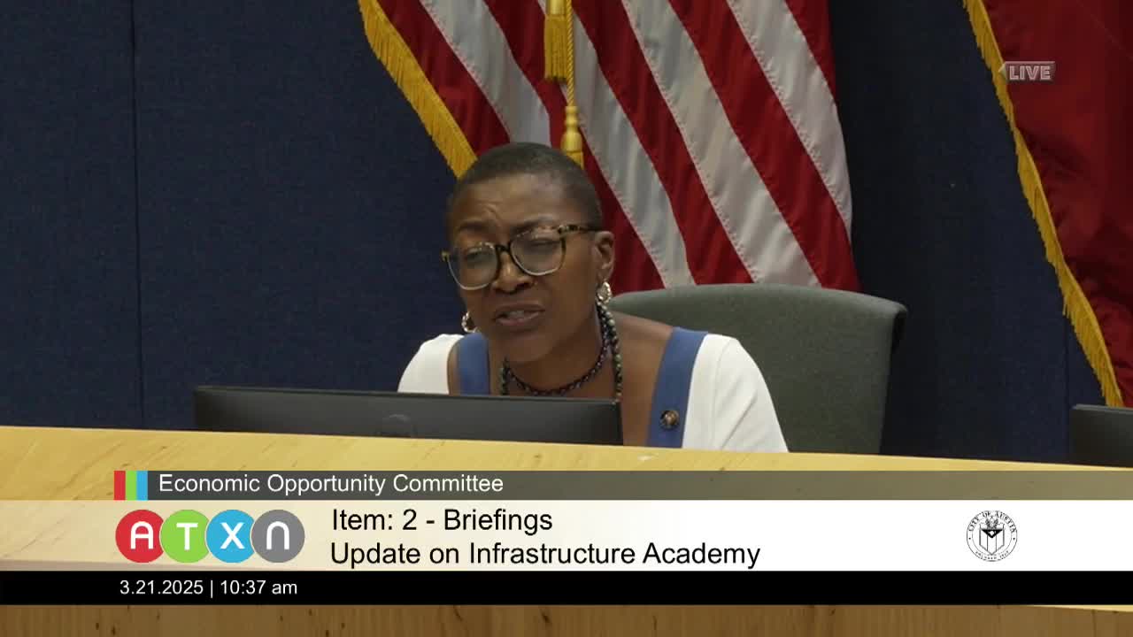 Austin Council discusses barriers to job participation and agricultural training programs