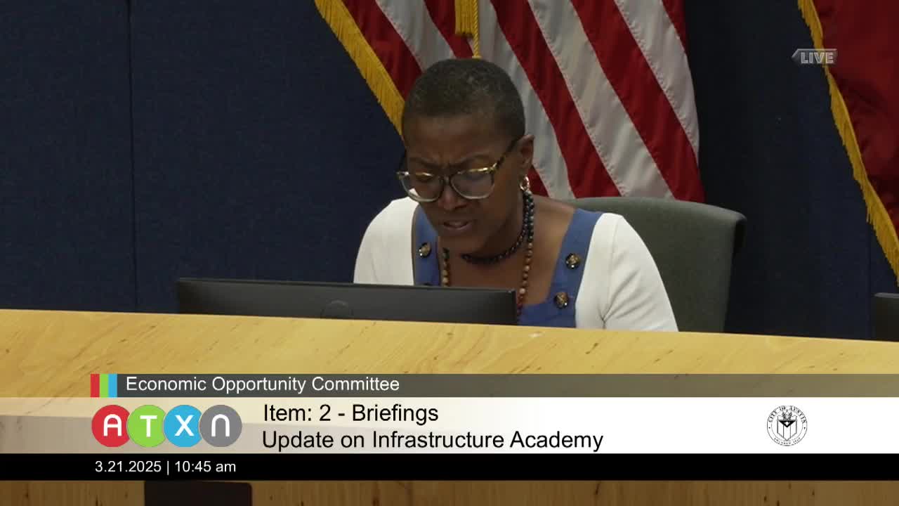 Austin's Infrastructure Academy aims to train 600 job seekers over the next year