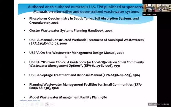 Tallahassee engineer outlines cluster wastewater system for Southampton project