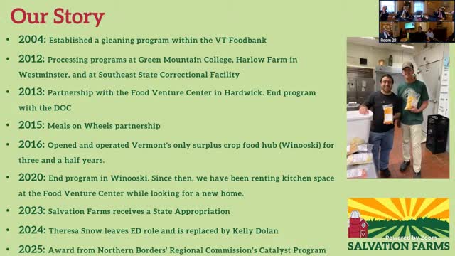 Salvation Farms plans new facility to enhance Vermont's food processing capabilities