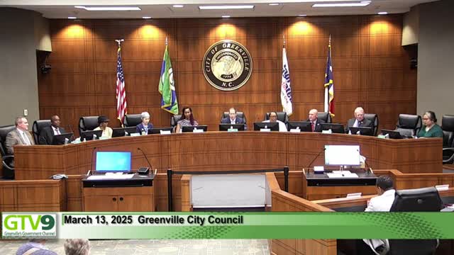 Mayor Conley honors retirees Phyllis and Frank at Greenville City Council meeting