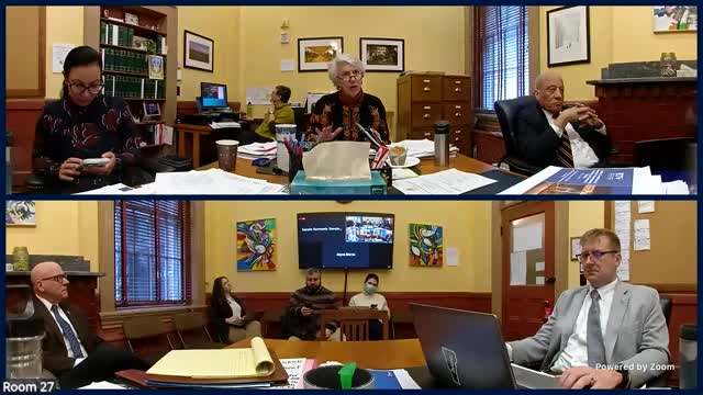 Senate committee hears AOT on certified payroll; members debate prevailing‑wage reporting and impact on small contractors