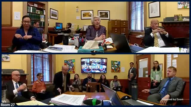 Committee debates certified‑payroll language tied to prevailing wage; members propose delay and clarification