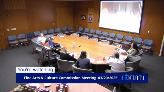 Laredo to add full-time public art program manager; commission plans meet-and-greet