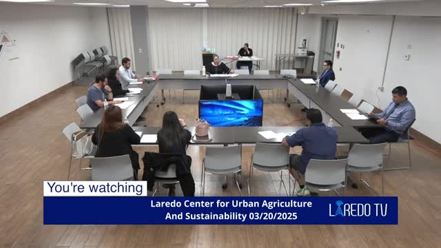 Laredo board discusses two-year funding contract with city; sends draft to City Council after attorney review