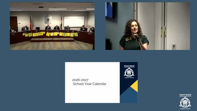 Francis Howell School District proposes new calendar ending first semester before winter break