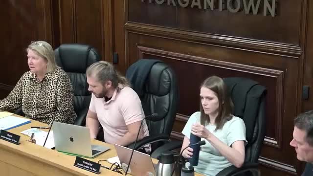 Morgantown swears in new police officers Ethan Clark and Ryan Foster Wilson
