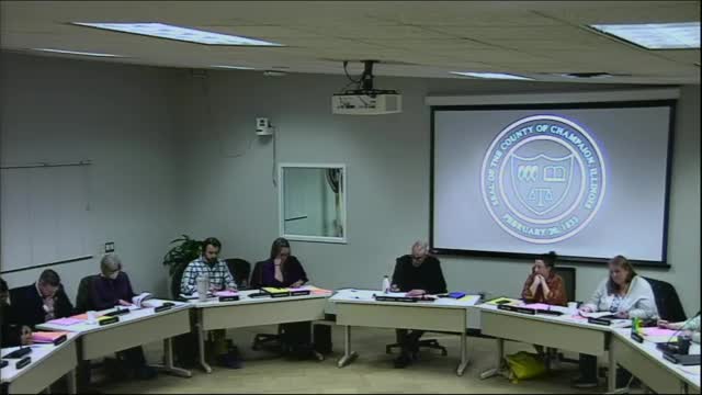 Champaign County board creates carbon‑sequestration task force amid local groundwater concerns