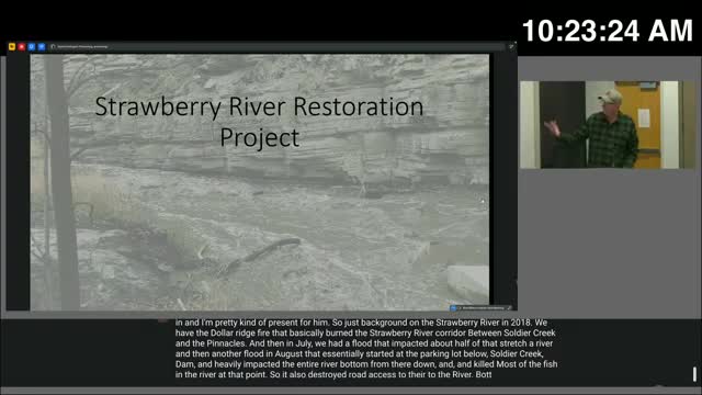 Utah's Strawberry River Restoration Plan targets fish habitat and infrastructure post-fire