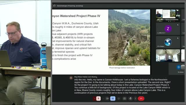 Restoration project improves fish habitat and upland ecosystems in Lake Canyon Stream