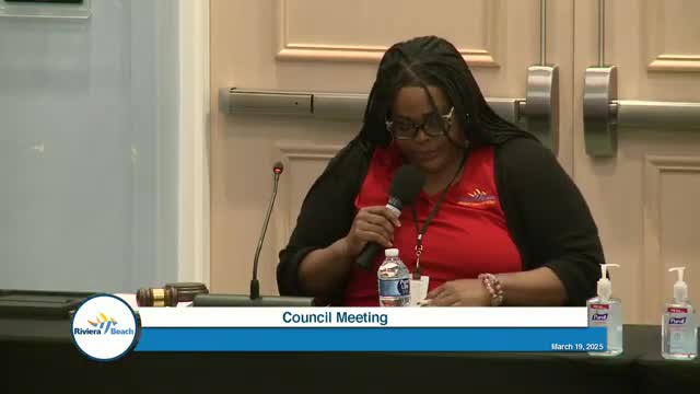 Riviera Beach swears in new council members Lanier and Guyton at ceremony