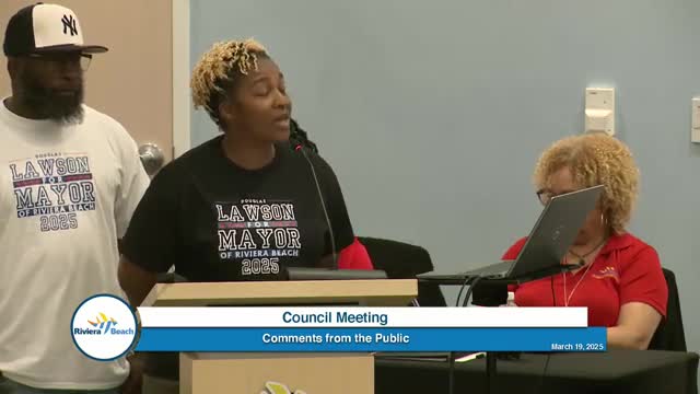 Riviera Beach leaders emphasize mental health and community support initiatives