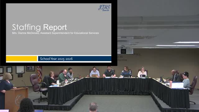 Joliet Township board approves 2025–26 staffing request as enrollment edges down
