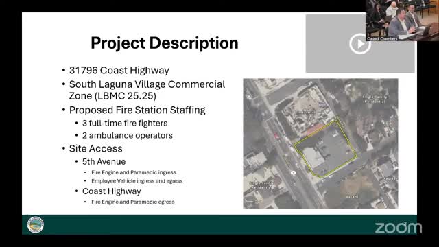 Laguna Beach City Council approves new fire station design and landscaping plans
