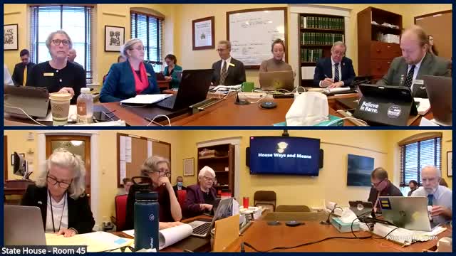 Ways & Means approves draft 3.1 of yield bill to buy down average property tax bills