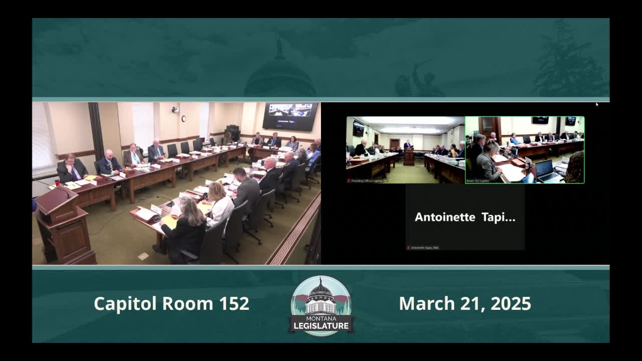 Montana committee reviews HB 831 for expanded tax credits for elderly homeowners