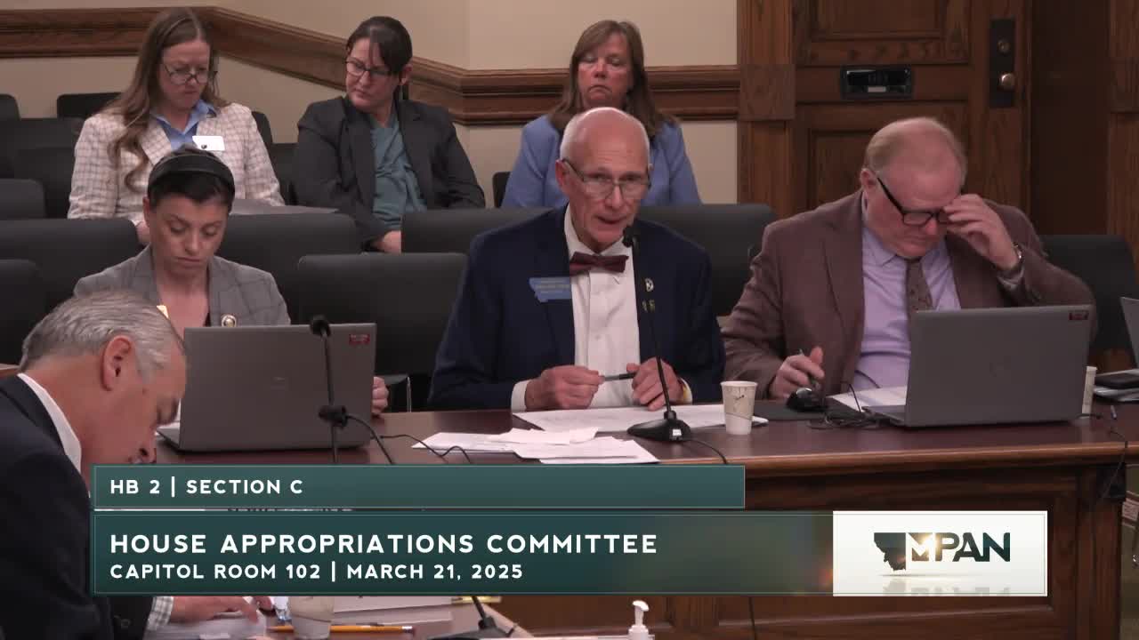 Director Clark outlines Fish Wildlife and Parks budget for species conservation efforts
