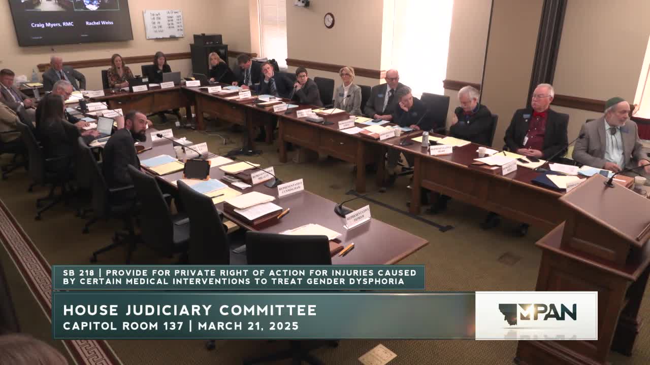 Montana lawmakers question medical implications of gender affirming surgeries