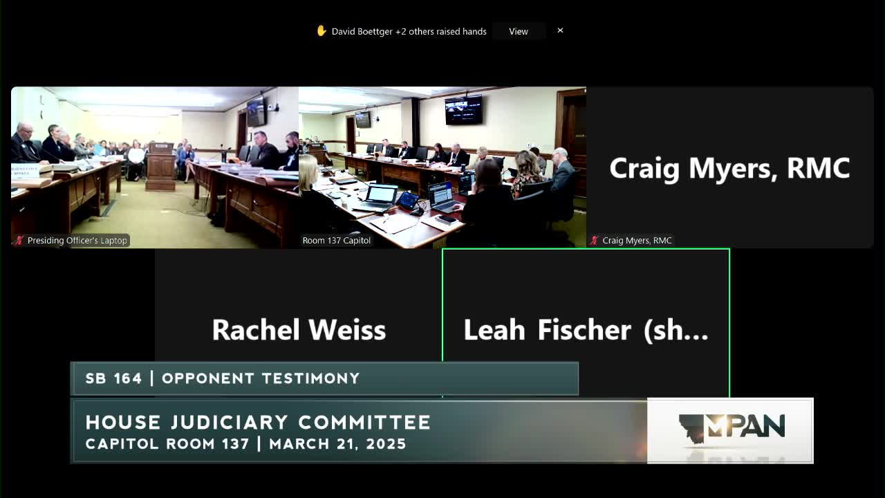 Montana activists urge committee to reject Senate Bill 164 targeting gender affirming care