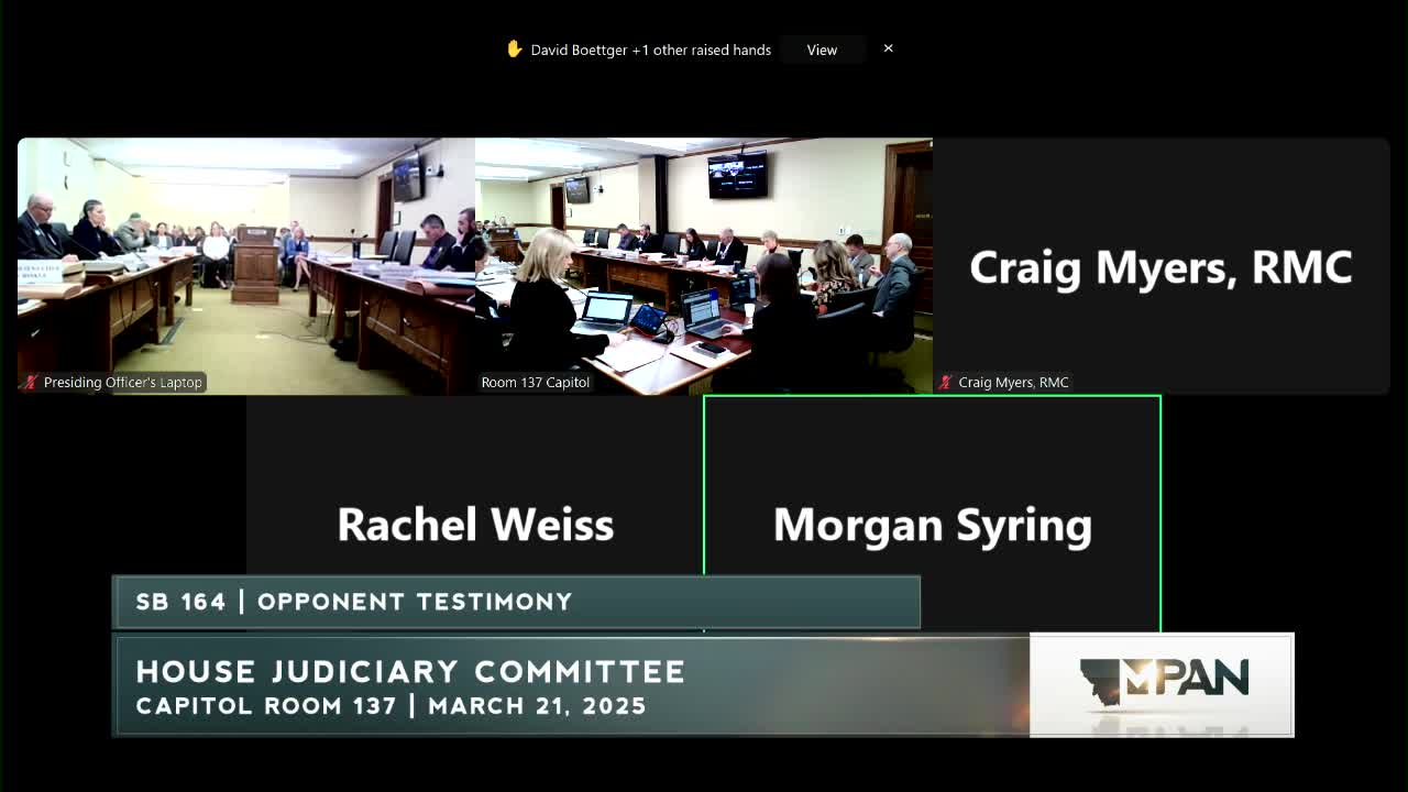 Committee hears bill to speed return of officers’ firearms seized as evidence