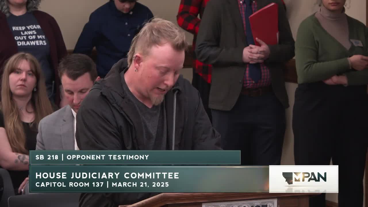 Montana committee hears testimony against Senate Bill 218 targeting gender affirming care