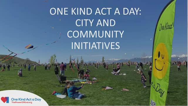 Kind Act Today presents countywide 'one kind act a day' program to COG