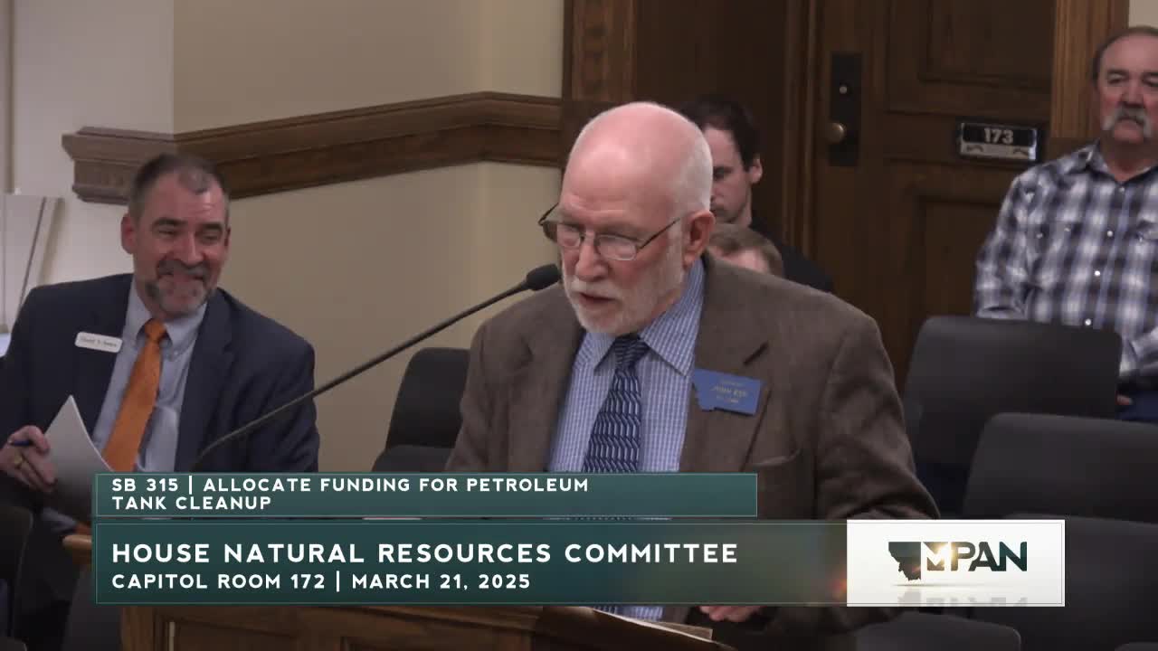 Montana bill would let petroleum cleanup fund pay for preventive tank measures