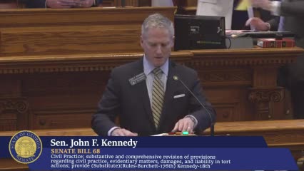 Governor Kemp supports Georgia's civil justice system reform bill with bipartisan backing