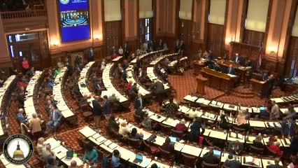 Georgia lawmakers honor athletes and recognize community contributions in morning session